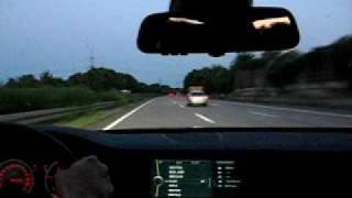 BMW 7 going 260 kmh on Autobahn [upl. by Judah]