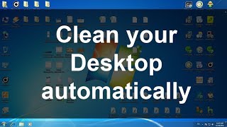 Daily automatic Desktop cleaner  Windows 10 [upl. by Otsuaf349]