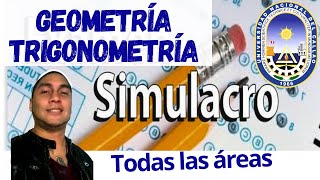 🔴 Solucionario Simulacro Universidad Callao 2024 1 GEOMETRÍA TRIGONOMETRÍA [upl. by Dearr]