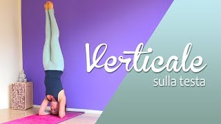 Yoga  Tutorial per la Verticale sulla testa [upl. by Airdnaid640]