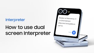 How To Use Interpreter on Galaxy Buds 3 Pro amp Galaxy Z Flip 6  Samsung UK [upl. by Toile77]