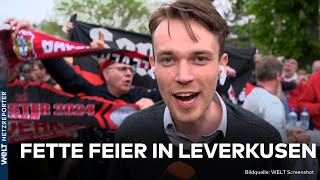 IM SIEGESTAUMEL Bayer 04 Leverkusen ist Deutscher Meister  Wachwechsel in der FußballBundesliga [upl. by Mufinella328]