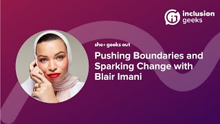 Pushing Boundaries and Sparking Change with Blair Imani [upl. by Airretnahs]