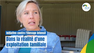 Dans la réalité dune exploitation familiale avec Caroline Borgeat VernayazVS [upl. by Wildon656]