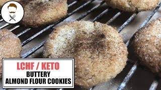 Buttery Almond Flour Cookies  The Keto Kitchen [upl. by Eelnyl]