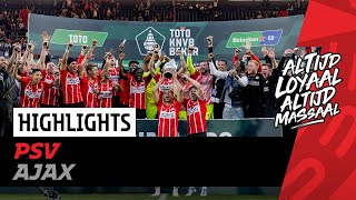 CUP WINNERS 🏆  HIGHLIGHTS PSV  Ajax Cup Final [upl. by Obelia]