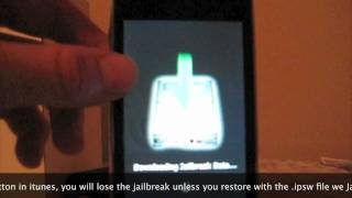 How to Jailbreak the iPhoneiPod Touch on 312 with Redsn0w [upl. by Stubstad912]