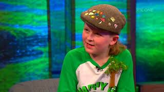 RTE LATE LATE SHOW  FAME HASNT CHANGED SHEAMIE ONE BIT  PATRICK KIELTY  IRELAND [upl. by Riane12]