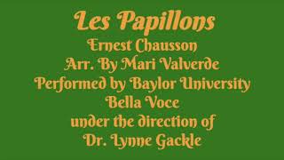 Les Papillons by Ernest Chausson Arr By Mari Valverde [upl. by Ilrebmik]