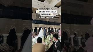 Crazy Rich Asian Wedding in Real Life crazyrichasian chinesewedding [upl. by Rowe]