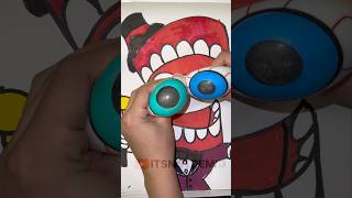 Caine art vlog drawing caine shorts video theamazingdigitalcircus цифровойцирк funny yt [upl. by Ynatirb]