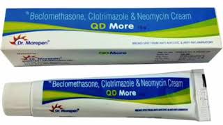 QD More Cream Beclomethasone Clotrimazole amp Neomycin Cream [upl. by Dlorag]