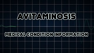 Avitaminosis Medical Condition [upl. by Cirdet]