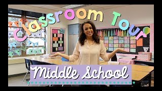 CLASSROOM TOUR  Middle School [upl. by Fruin]