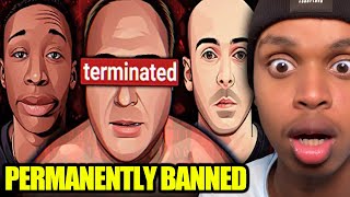 YouTubers Who Are PERMANENTLY Banned from YouTube [upl. by Akeyla858]