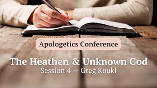 1062024  Apologetics Conference 2024  Session 4  Greg Koukl [upl. by Abbottson]