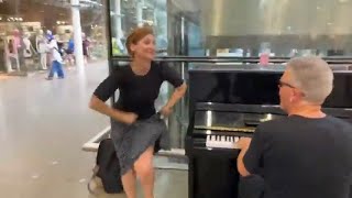 Dancing Lady Gets Dangerous PIANO LIVESTREAM [upl. by Blunk887]