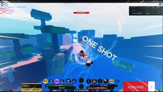 BROKEN One Shot Combo Shindo Life [upl. by Akeemat513]