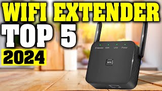 TOP 5 Best WiFi Extender 2024 [upl. by Natek]