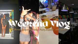 Weekend Vlog FanaticLash appointmentTac BarBirthday Party and more [upl. by Neehsuan]