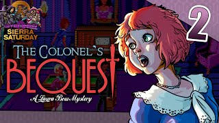 Sierra Saturday Lets Play The Colonels Bequest  Ep1  Last wont amp testament [upl. by Keviv403]