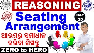 Seating Arrangement Reasoning QuestionsTricks To SolveLinear Circular ArrangmentASOSSCCGLOSSC [upl. by Animaj]