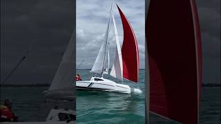 Astus 225 Trimaran  Multihulls World [upl. by Laertnom]