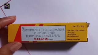 SURFAZSN Cream clotrimazolebeclomethasonedipropionet  neomycin sulphate creamuse doseroute [upl. by Radborne]