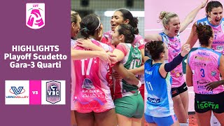 Milano  Casalmaggiore  Highlights  Gara3 Quarter Final  Campionato 202223 [upl. by Geanine]