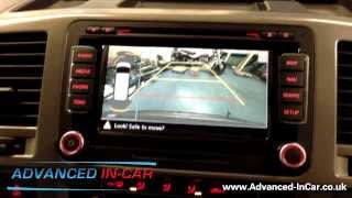 VW Transporter  Caravelle 7E0  Rear View Camera Retrofit  VW Reversing Camera With Guidelines [upl. by Beaver]