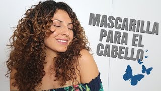 TRATAMIENTO  MASCARILLA Para Cabello Seco Y Maltratado [upl. by Nawk]