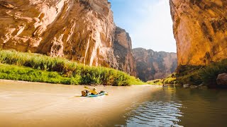 Kayak Camping Big Bend  3 Days Living in a Canyon [upl. by Dygert]