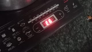 induction stove error E6 problem solution [upl. by Eelta]