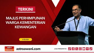 LANGSUNG Majlis perhimpunan warga Kementerian Kewangan I 6 Feb 2024 [upl. by Paget]