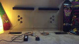 Fantastic 192 Watt DIY DML Panel Speaker build Bertha Sound Demo 8 [upl. by Eitten]