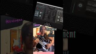 Enjoying a Freestyle with Movement by Output guitar movementplugin [upl. by Noswal929]