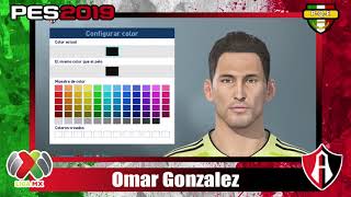 Pes 2019 Atlas Omar Gonzalez Apariencia y Stats [upl. by Lareine]