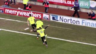 HIGHLIGHTS Rotherham United 23 Huddersfield Town [upl. by Anayaran896]