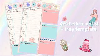 how to make aesthetic planner in Ms word easy [upl. by Aissej]