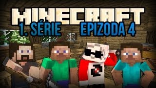 Minecraft  E04  1 Série  s Barneym Wolfem a Strikem [upl. by Trimmer]