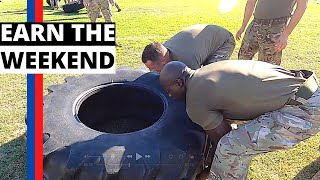 Earn the Weekend  British Army PT Session [upl. by Neufer]