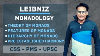 Leibniz  Monadology  Monads  Lectures by Waqas Aziz [upl. by Woodhead916]