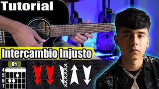 Intercambio Injusto  Ivan Cornejo  Guitarra  TUTORIAL  Acordes [upl. by Bliss]