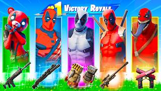 The RANDOM DEADPOOL Challenge in Fortnite [upl. by Nolyarb525]