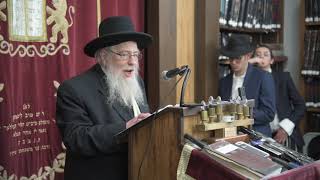 R Avrohom Gurwicz Shiur on Haggada Shel Pesach PART 1 [upl. by Housum]