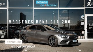 De Mercedes CLA 200 AMG line  Een Auto Importeren [upl. by Citarella]