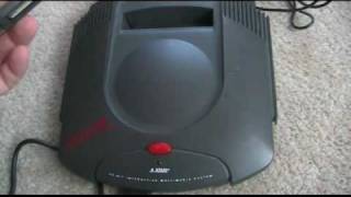 Atari Jaguar with Jaguar CD Attachment System Review  Gamester81 [upl. by Ahsel457]