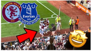 LUIZ BAILEY GOALS as VILLA SMASH EVERTON 40 Aston Villa Vs Everton [upl. by Arracot]