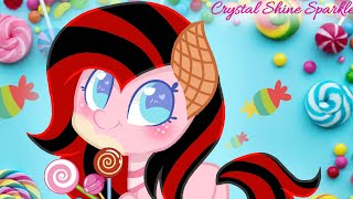 Gift For my best friend Candy Mare SpeedPaint My little pony Friendship is Togetherness [upl. by Free]