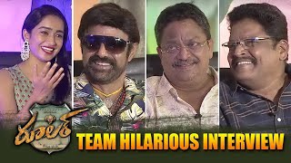 Ruler Movie Team Hilarious Interview  Nandamuri Balakrishna  Niharika Movies [upl. by Tenom]